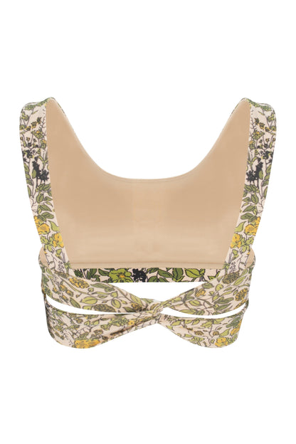 Klara Organic Cotton Twist Back Sport Bra