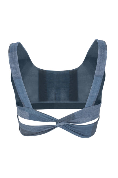 Klara Organic Cotton Twist Back Sport Bra