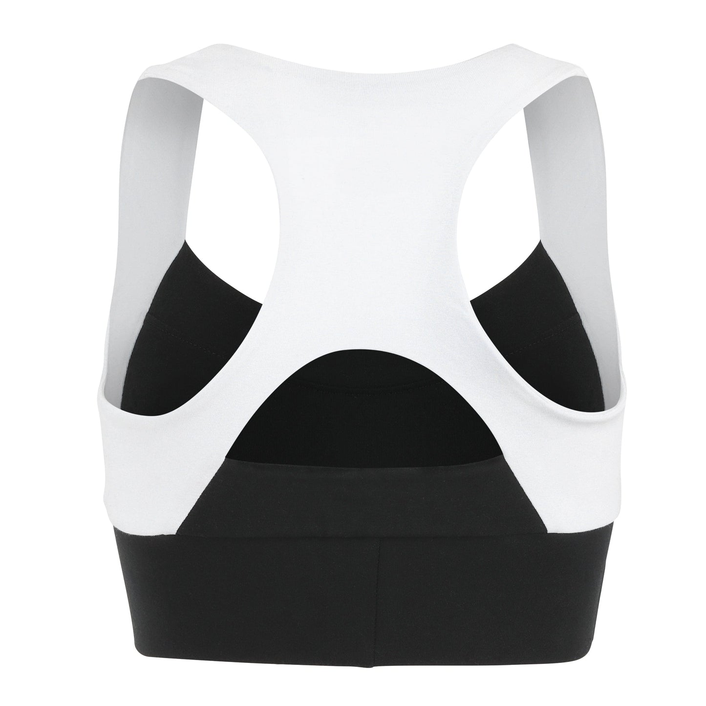 Neda Colorblock Organic Cotton Bra Top