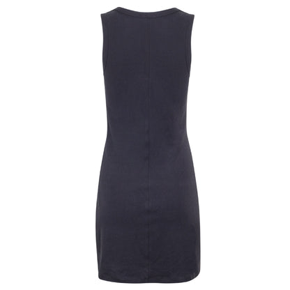 Gigi Organic Cotton Twist Dress - Black