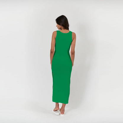 Krista Twist Dress - Kelly Green