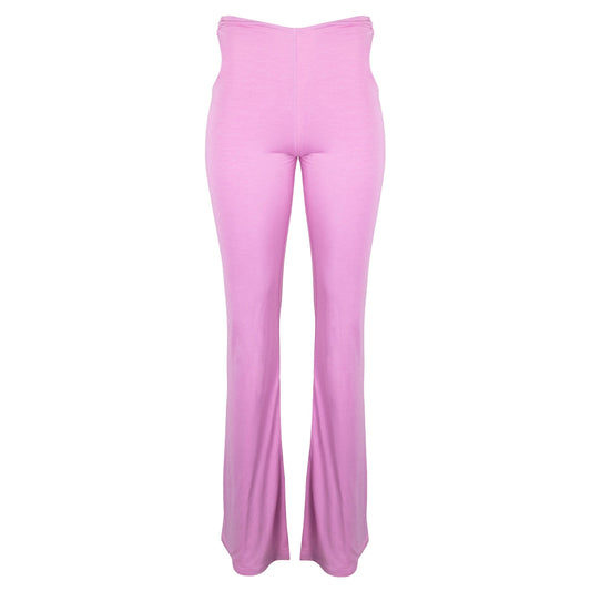 Runa Modal Side Cut-Out Pant - Orchid