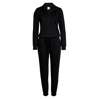 Ava Half Zip Modal Jumpsuit