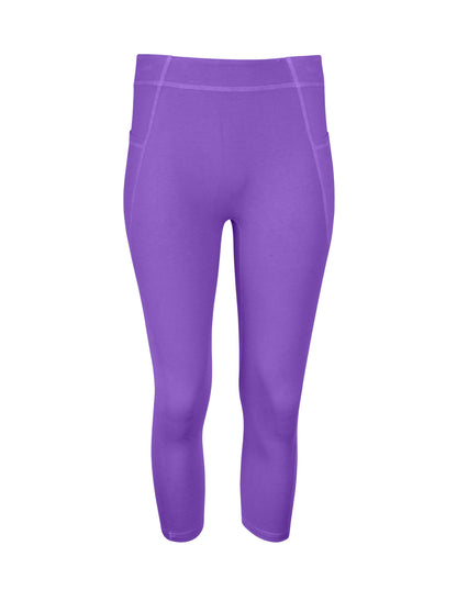 Mae Organic Cotton High Waisted Capri Legging