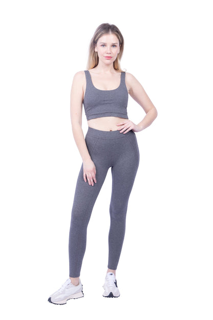 Klara Organic Cotton Twist Back Sport Bra