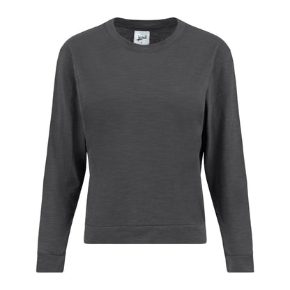 Tegan Organic Cotton Long Sleeve Pullover