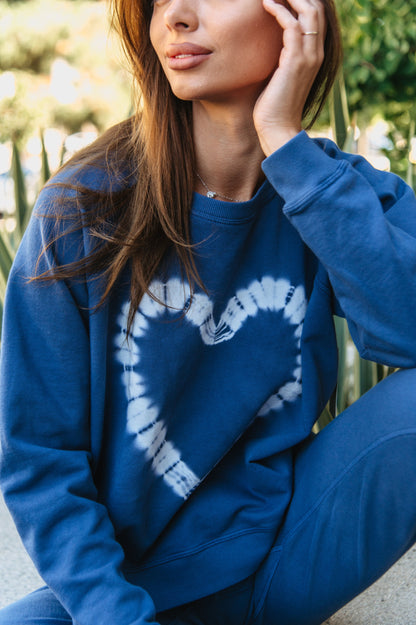 Heart-to-Heart Cotton Drawstring Sweatpant