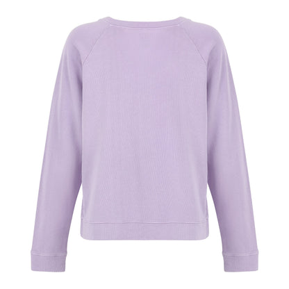 Melody Everyday Organic Cotton Pullover Sweatshirt - Lavender