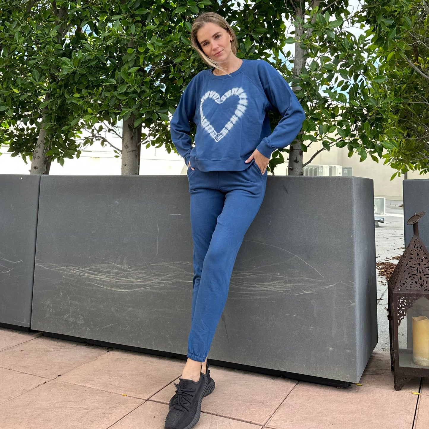 Heart-to-Heart Cotton Sweatshirt