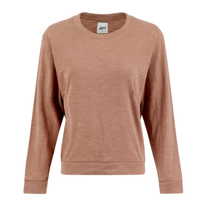 Tegan Organic Cotton Long Sleeve Pullover