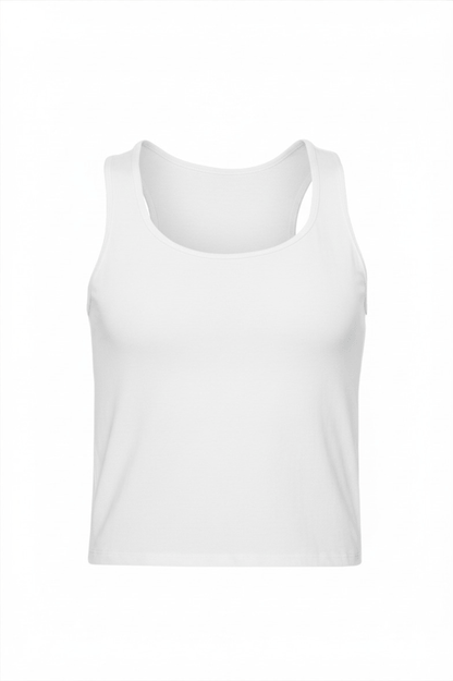 Elsa Organic Cotton Racerback Tank