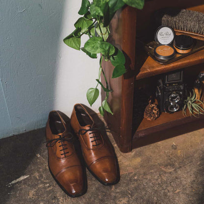 Light Brown Leather Cream Polish - Homeland Harvest