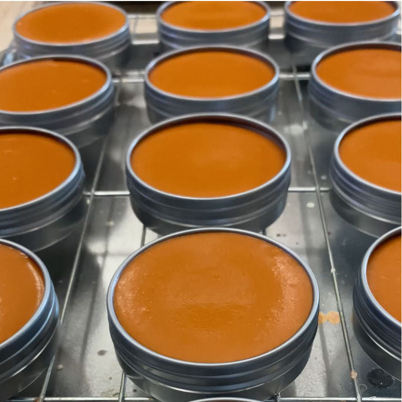 Light Brown Shoe Polish Paste / Wax - Homeland Harvest