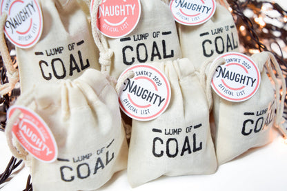 Lump of Coal Gift (Wooden)