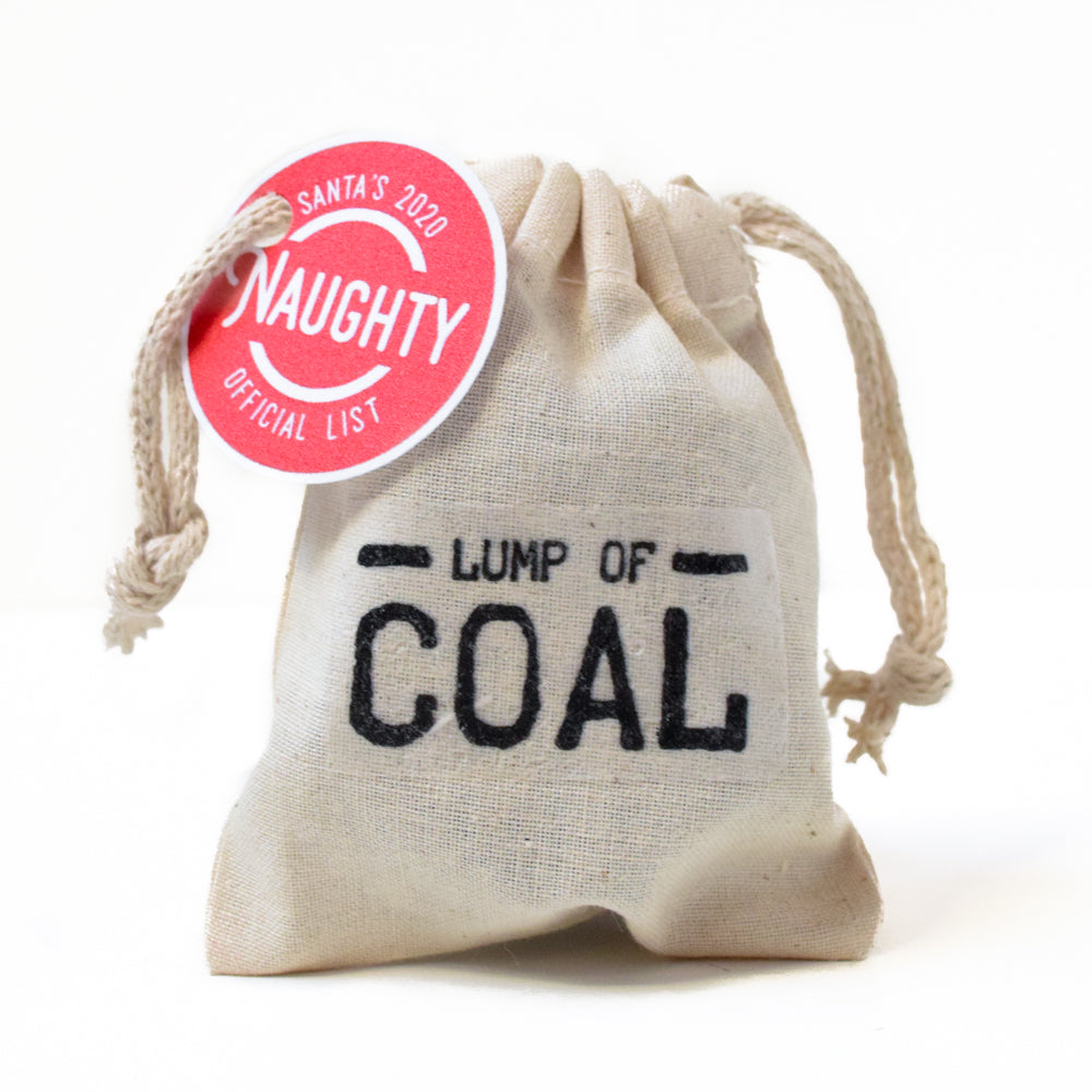 Lump of Coal Gift (Wooden)