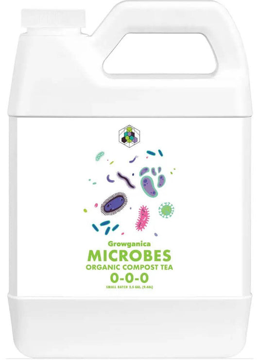 Growganica Microbes | Organic Full Spectrum Microbial Inoculant | Nitrogen Fixing, Boosts Soil Health, Root Growth & Nutrient Uptake - Homeland Harvest