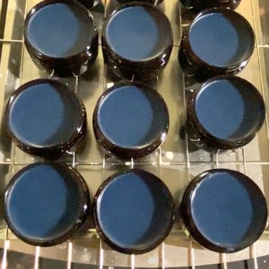 Navy Blue Leather Cream Polish - Homeland Harvest