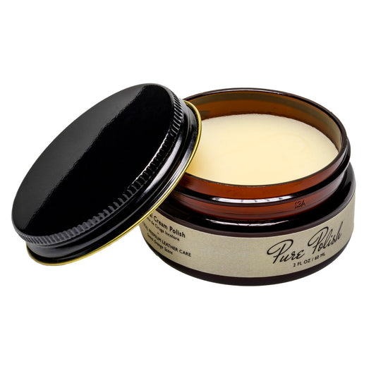 Neutral Leather Cream Polish - Homeland Harvest