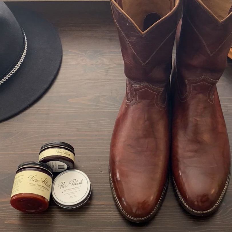 Neutral Leather Cream Polish - Homeland Harvest