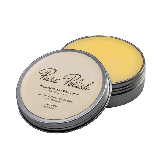 Neutral Shoe Polish Paste / Wax - Homeland Harvest