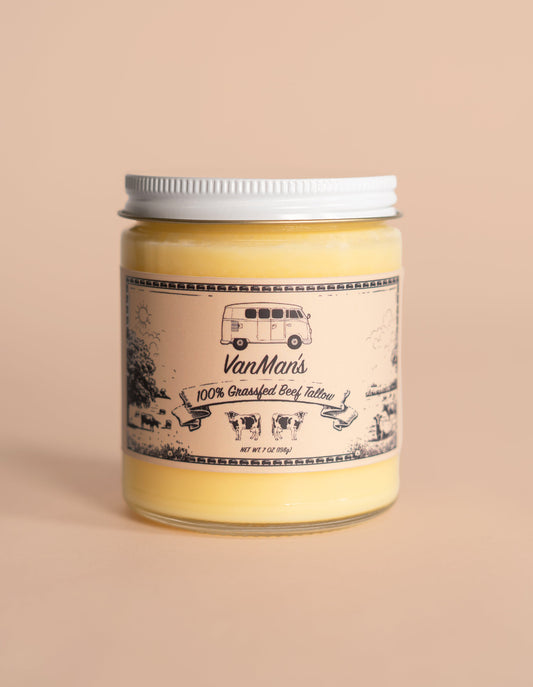 *New* VanMan's Cooking Tallow - 9 oz - Homeland Harvest