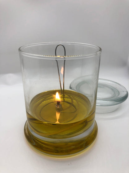 Olive Oil Candle Lamp - Emergency Backup - Power Outage