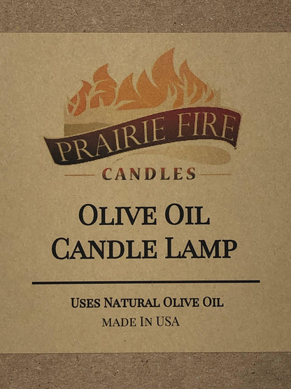 Olive Oil Candle Lamp - Emergency Backup - Power Outage