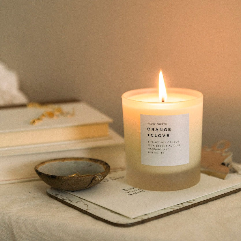 Orange + Clove - Signature Candle - Homeland Harvest