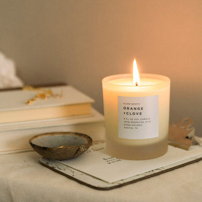 Orange + Clove - Signature Candle - Homeland Harvest