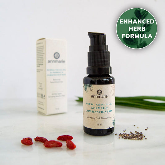 Herbal Facial Oil for Normal & Combination Skin (15ml)- Collective - Homeland Harvest