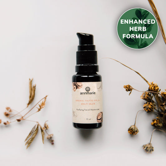 Herbal Facial Oil for Oily Skin (15ml)- Collective - Homeland Harvest