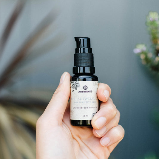 Herbal Facial Oil for Sensitive Skin (15ml)- Collective - Homeland Harvest