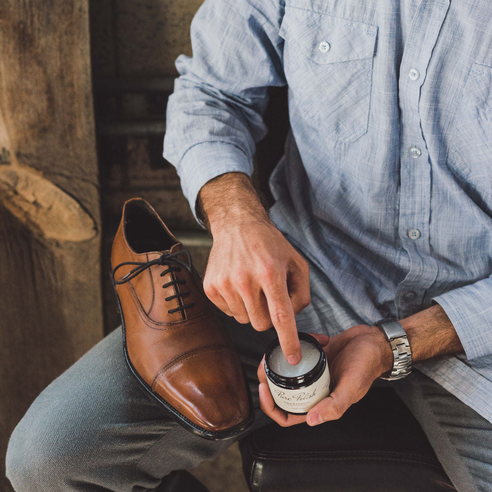 Natural Leather Cleaner and Conditioner - Homeland Harvest