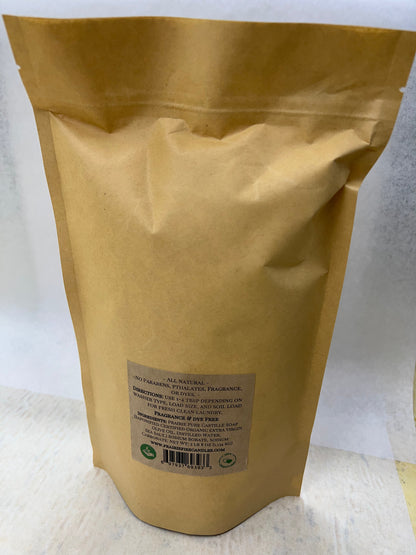 Pure Castile Organic Olive Oil Fragrance and Dye Free Laundry Powder Detergent Net Wt: 1 lb 4 oz Fragrance Dye Free Sensitive Skin