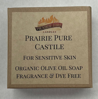 Pure Real Castile - (3 Pack) - Organic Olive Oil Soap for Sensitive Skin - Fragrance Free and Dye Free - 100% Certified Organic Extra Virgin Olive Oil