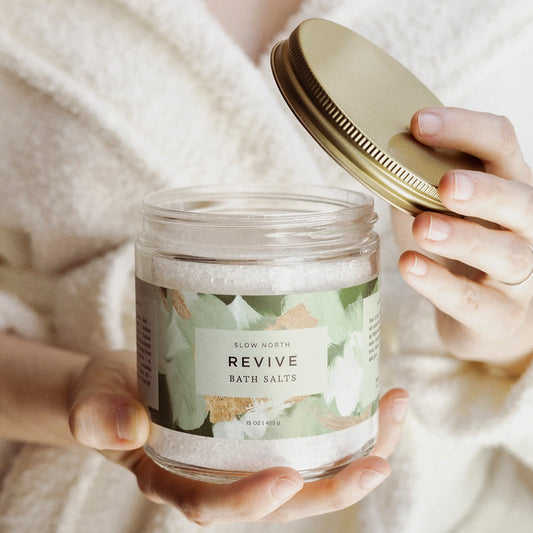 Revive Bath Salts - 15 oz Jar - Homeland Harvest