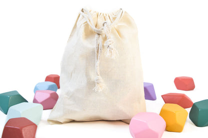 Linen Drawstring Bag