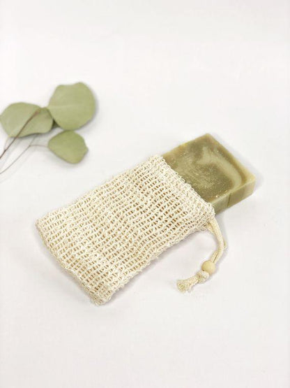 Natural Sisal Soap Saver and Exfoliating Pouch - Homeland Harvest