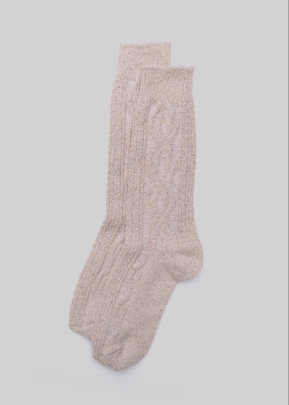 Women's Wool Silk Cable Knit