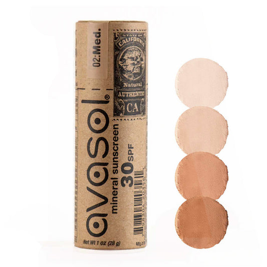 SPF 30 Tinted Zinc Mineral Sunscreen Stick - Homeland Harvest