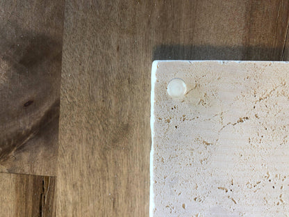 Travertine Marble Candle Coaster - Surface Protector