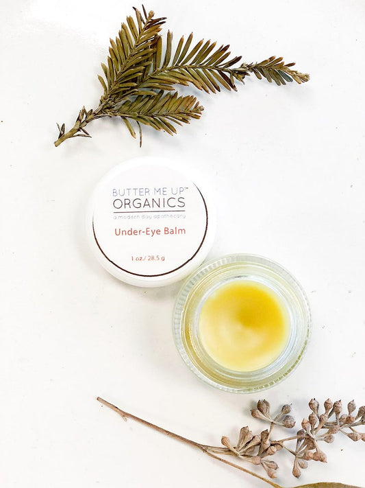 Caffinated Under Eye Balm / Dark Circles / Under Eye Bags / Puffy Under Eyes / Fine Lines Wrinkles - Homeland Harvest