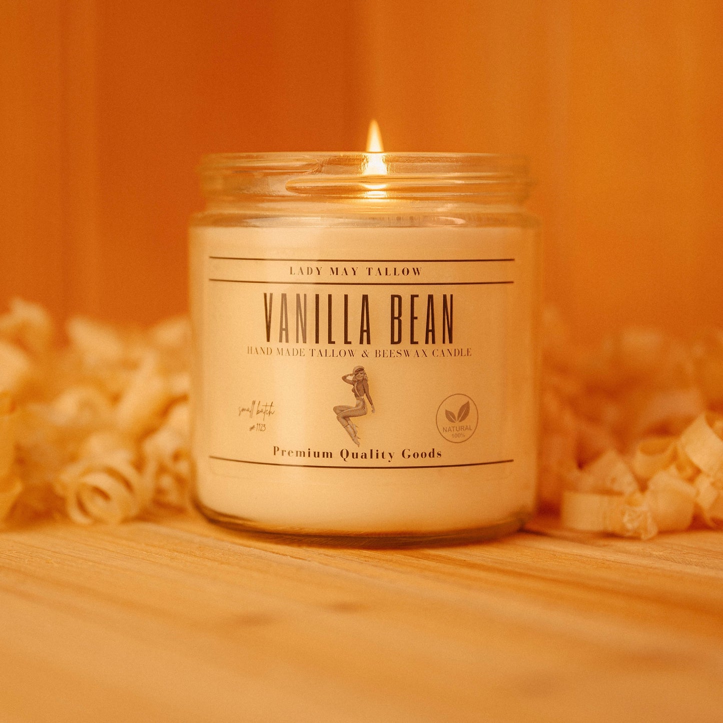Vanilla Bean Luxury Gift Box | Tallow Skincare, Candle & Soap