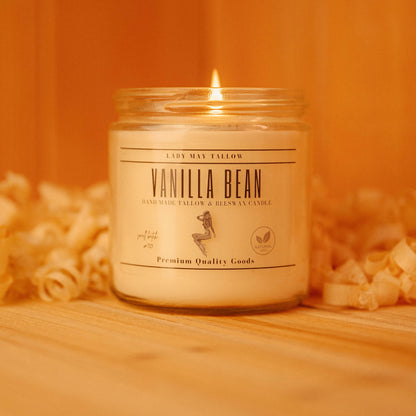Vanilla Bean Luxury Gift Box | Tallow Skincare, Candle & Soap
