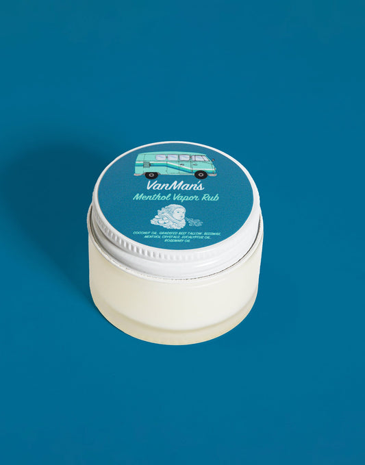 *New* VanMan's Menthol Vapor Rub - 1 oz - Homeland Harvest