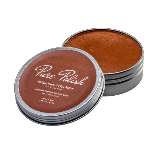 Walnut Shoe Polish Paste / Wax - Homeland Harvest