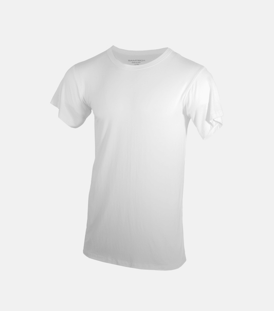 Bamboo Aerotech T-Shirt - White - Homeland Harvest