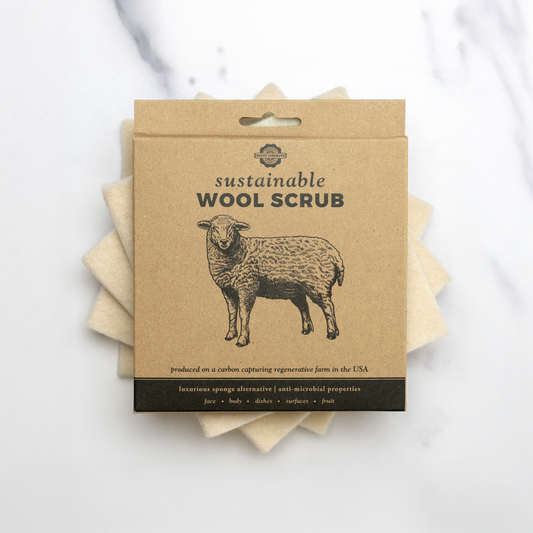 Sustainable Wool Scrub - Homeland Harvest