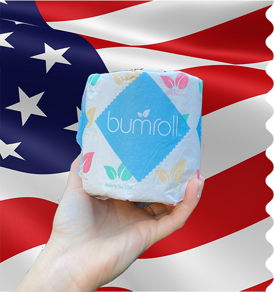 Bumroll, Proudly Made in USA, Premium Toilet Paper & Paper Towels, Plants Trees In The USA - Homeland Harvest